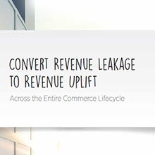 Convert Revenue Leakage to Revenue Uplift